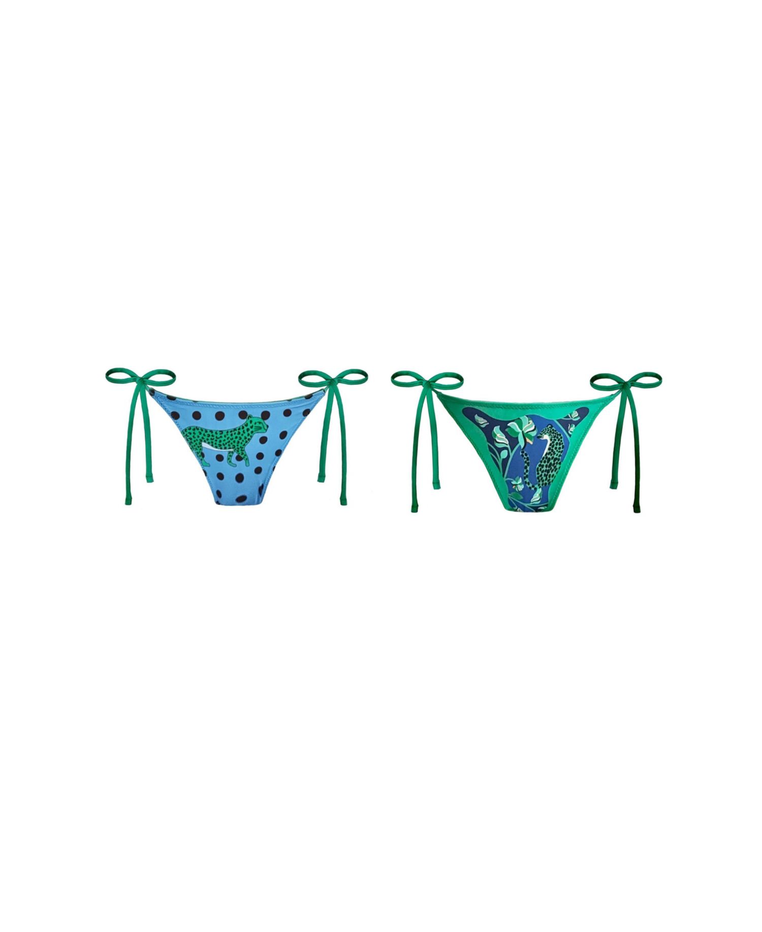Women's Verdant Wild Reversible Tie Side Bottom