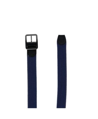 Big & Tall Matias Stripe Reversible Braided Casual Golf Belt
