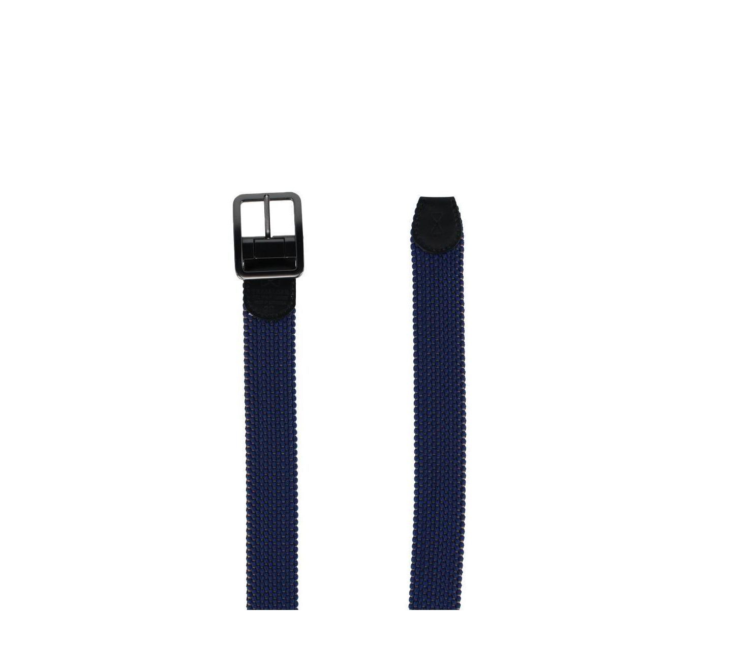 Мужской ремень TRAFALGAR Big & Tall Matias Stripe Reversible Braided Casual Golf Belt, цвет: Синий / Хаки — фото 5