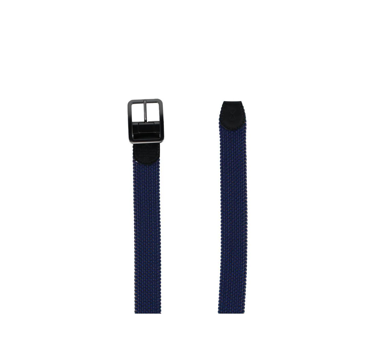Big & Tall Matias Stripe Reversible Braided Casual Golf Belt