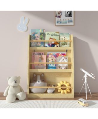 3-Tier Kids Book Rack Bedroom Playroom Classroom Organizer