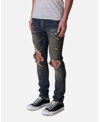 Men's Skinny Chewed Up Jeans
