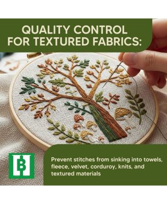 Wash Away Water Soluble Embroidery Stabilizer Topping Roll Clear Dissolving Film High-pile Fabrics Machine Hand 12"x15