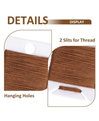 200pcs Embroidery Floss Bobbins Plastic Organizer Sewing Machine Bobbin Thread Holder Storage Needlework Supplies