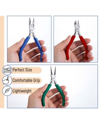 3 Pack Pliers Making Kit Mini Wire Cutters