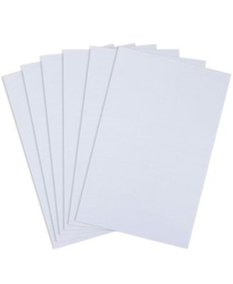 Aida Cloth 14 Count Cross Stitch Fabric White 12x18 Inch 6 Pack