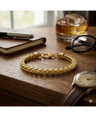 Stainless Steel Franco Chain Bracelet