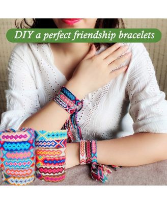 240 skeins Embroidery Floss Egyptian Cotton Cross Threads Friendship Bracelets String 120 colors