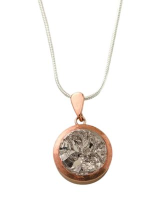Uncommon Goods Bismuth Necklace Copper Plated Brass Bail - Copper