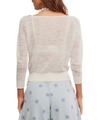 Women's Soft Focus Fine Gauge Pull-On Top