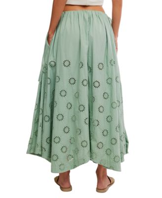 Women's Sweet Serenade Wide-Leg Cotton Pants