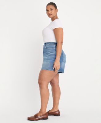 Women's Mid-Rise Belt Loop Shorts