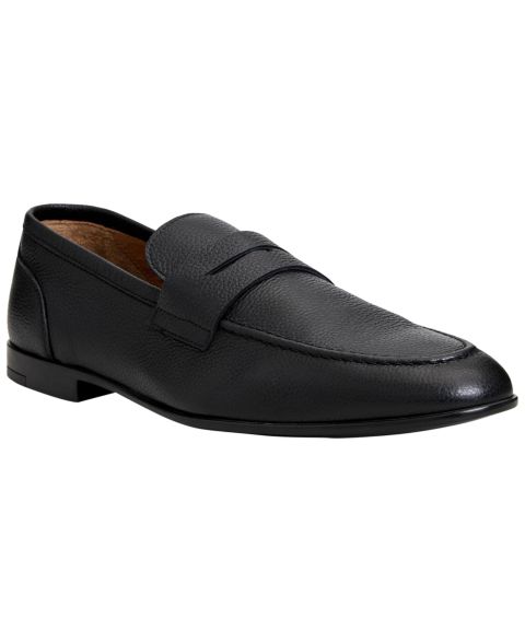Мужские туфли Bruno Magli Lastra Slip-On, цвет: Чёрный