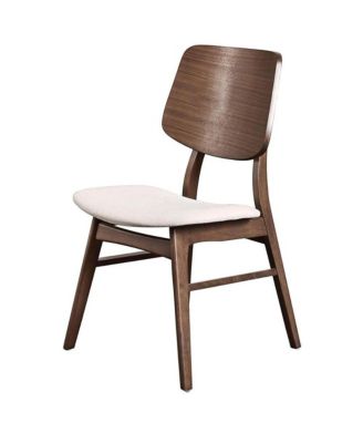 Oscar Walnut Solid Wood Dining Chair (Set of 4)