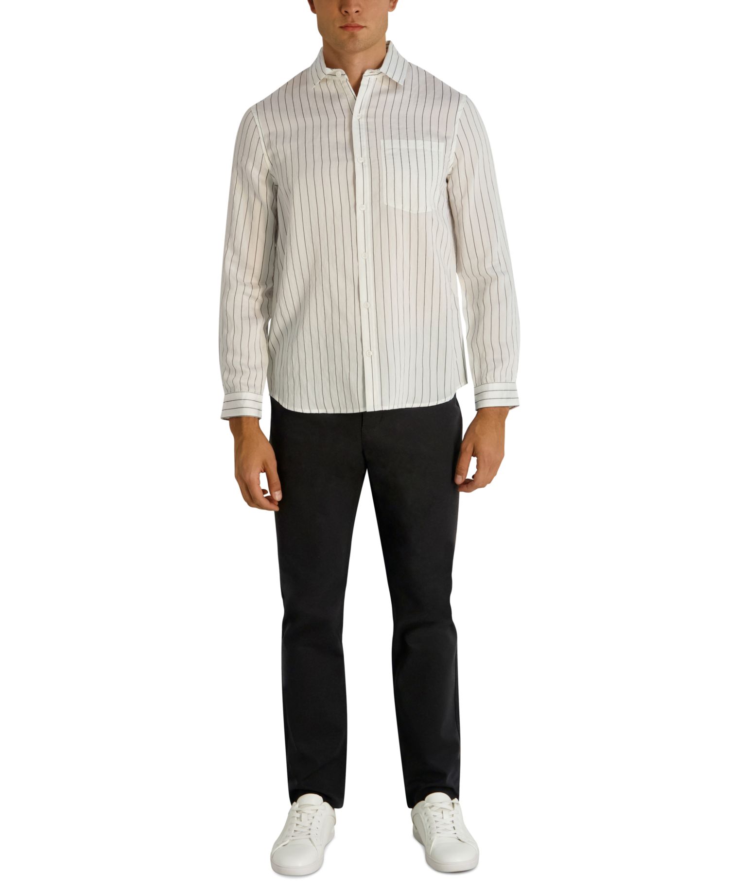Men's Long-Sleeve Regular-Fit Shirt
