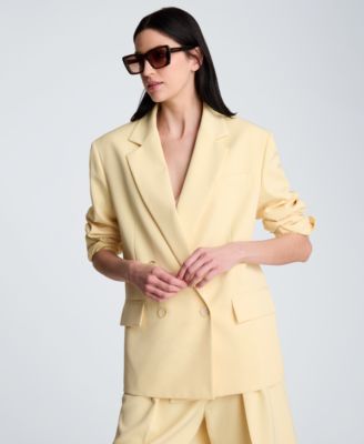 Women's Double-Breasted Boyfriend Jacket