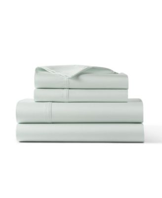 Spencer 475 Thread Count Cotton Sateen 4-Pc. Sheet Set, Queen