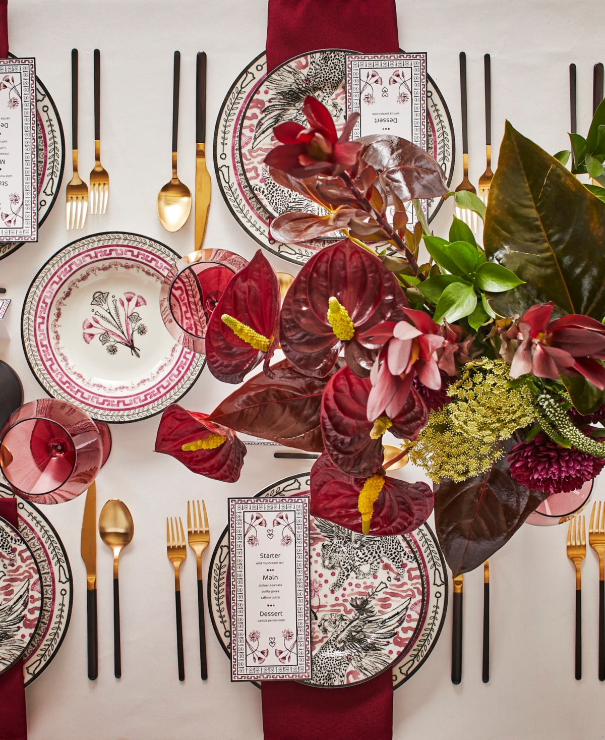 Marchesa Serengeti Salad Plates, Set of 4