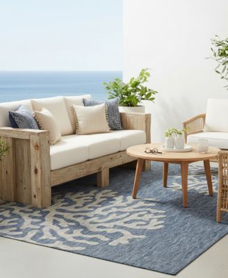 Nassau NASS810B 5' x 7' Outdoor Area Rug