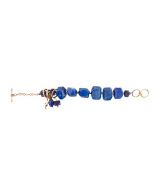 Azul Blue Lapis Chunky Link Bracelet