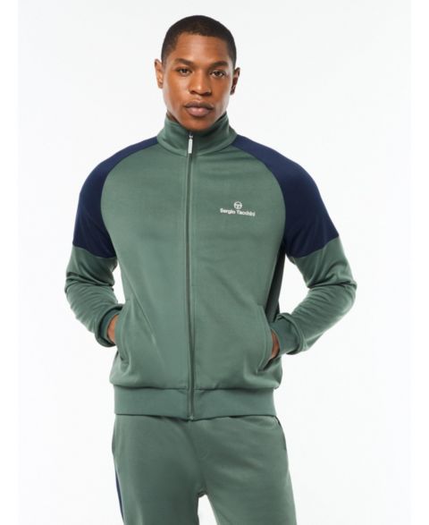 Мужская куртка Sergio Tacchini Spacco Track, цвет: Зелёный