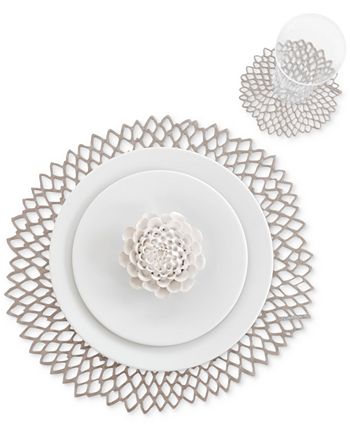 Chilewich - Table Linens, Pressed Dahlia Placemat
