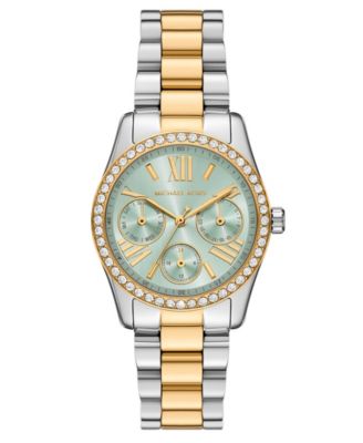 Women's Lexington Quartz Multifunction Two-Tone Stainless Steel Watch 34mm