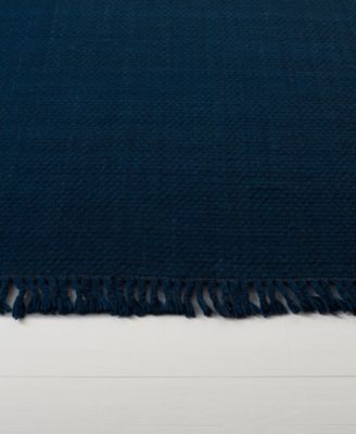 Amalie LRL6350F Navy 2'6" X 8' Runner Area Rug