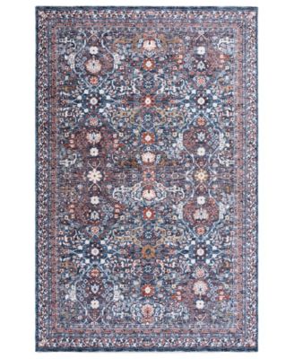 Belvoir LRL1300A Navy 5'3" X 7'6" Area Rug