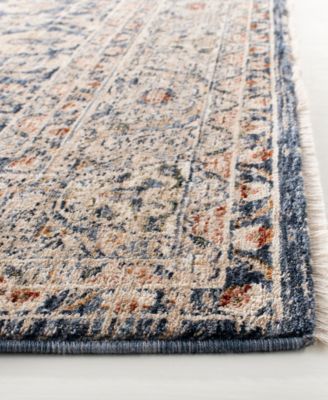 Warwick LRL1310A Navy 5'3" X 7'6" Area Rug