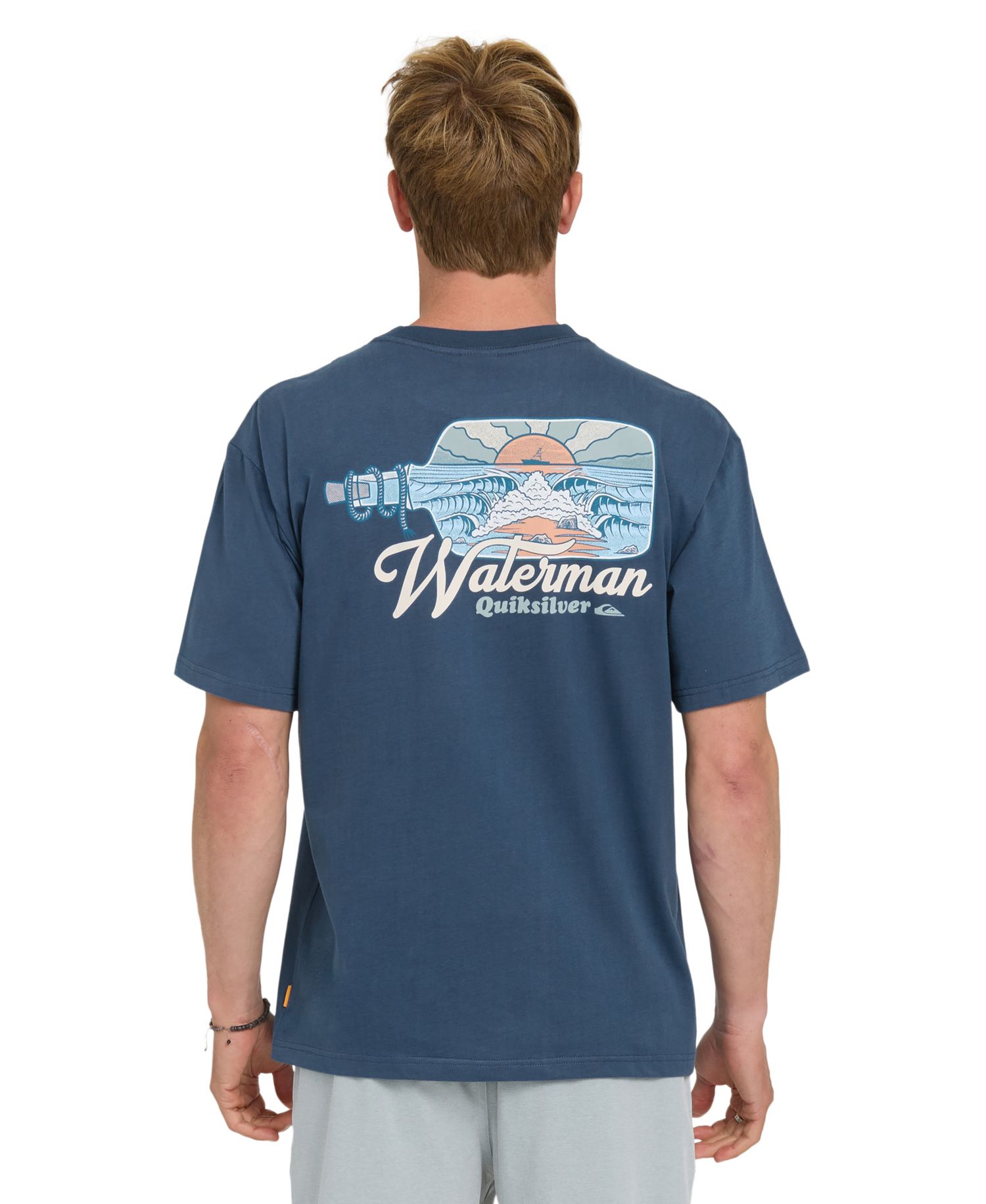 Quiksilver Men's Short-Sleeve Bottle Life T-shirt