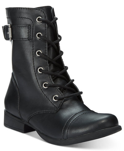 American Rag Faylln Combat Booties, Only at Macy's