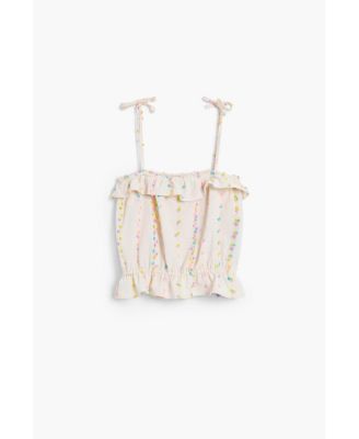 Girls Girls's Pom-pom strap top