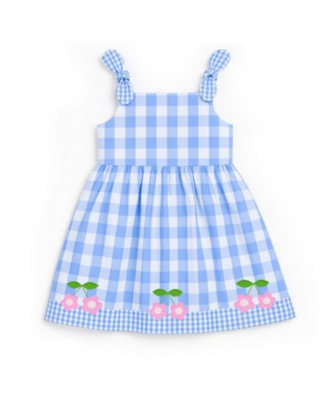 Платье Florence Eiseman Gingham Dress для девочек