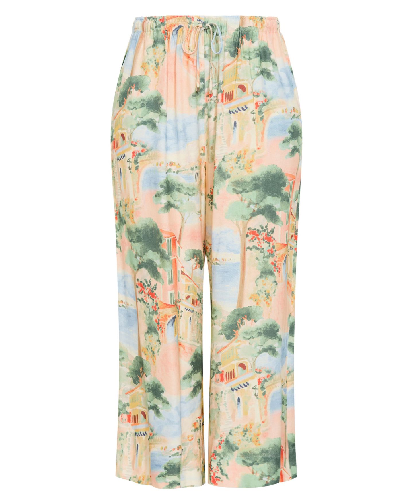 Женские брюки CITY CHIC Halle Sardinia Print Wide Leg — фото 4