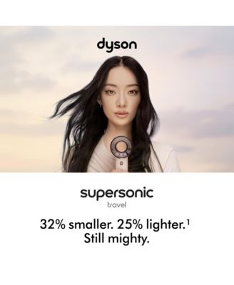 Dyson Supersonic Travel hair dryer | Ceramic pink/Rose gold - Macy's