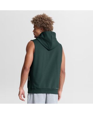Men's Green Athletics Authentic Collection Standard Issue Dri-FIT Sleeveless Hoodie