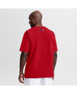 Men's Red Philadelphia Phillies Authentic Collection Dri-FIT Quarter-Zip Windshirt