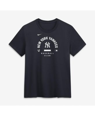 Women's Navy New York Yankees Authentic Collection Early Work Tri-Blend Dri-FIT T-Shirt