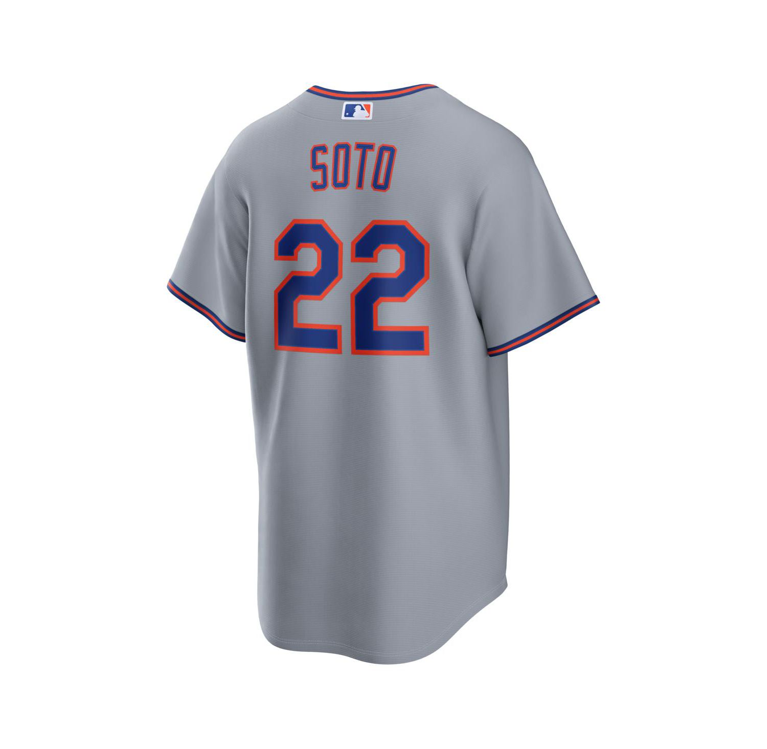 Men's Juan Soto Gray New York Mets Road Replica Jersey