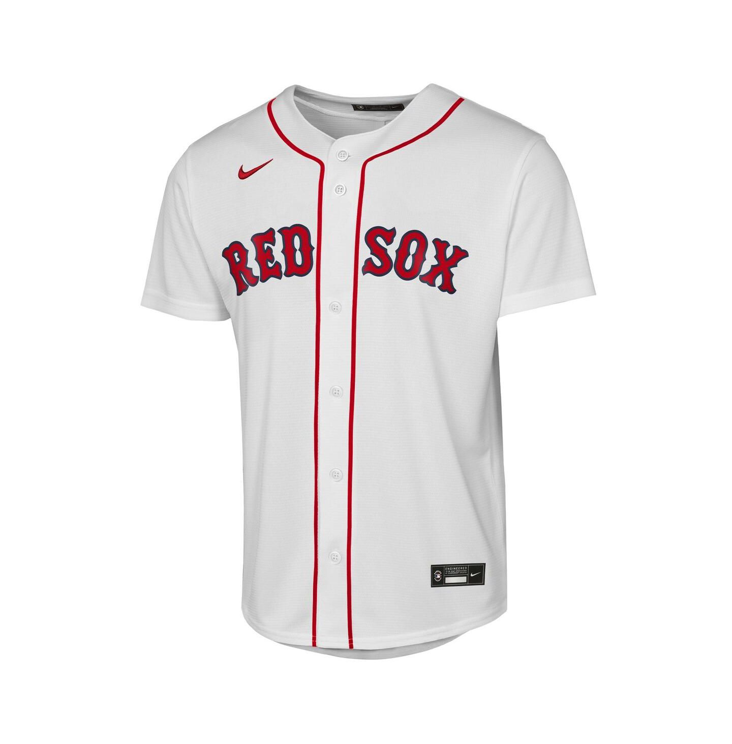 Детское джерси Nike Jarren Duran Boston Red Sox Home Replica Player, White — фото 2