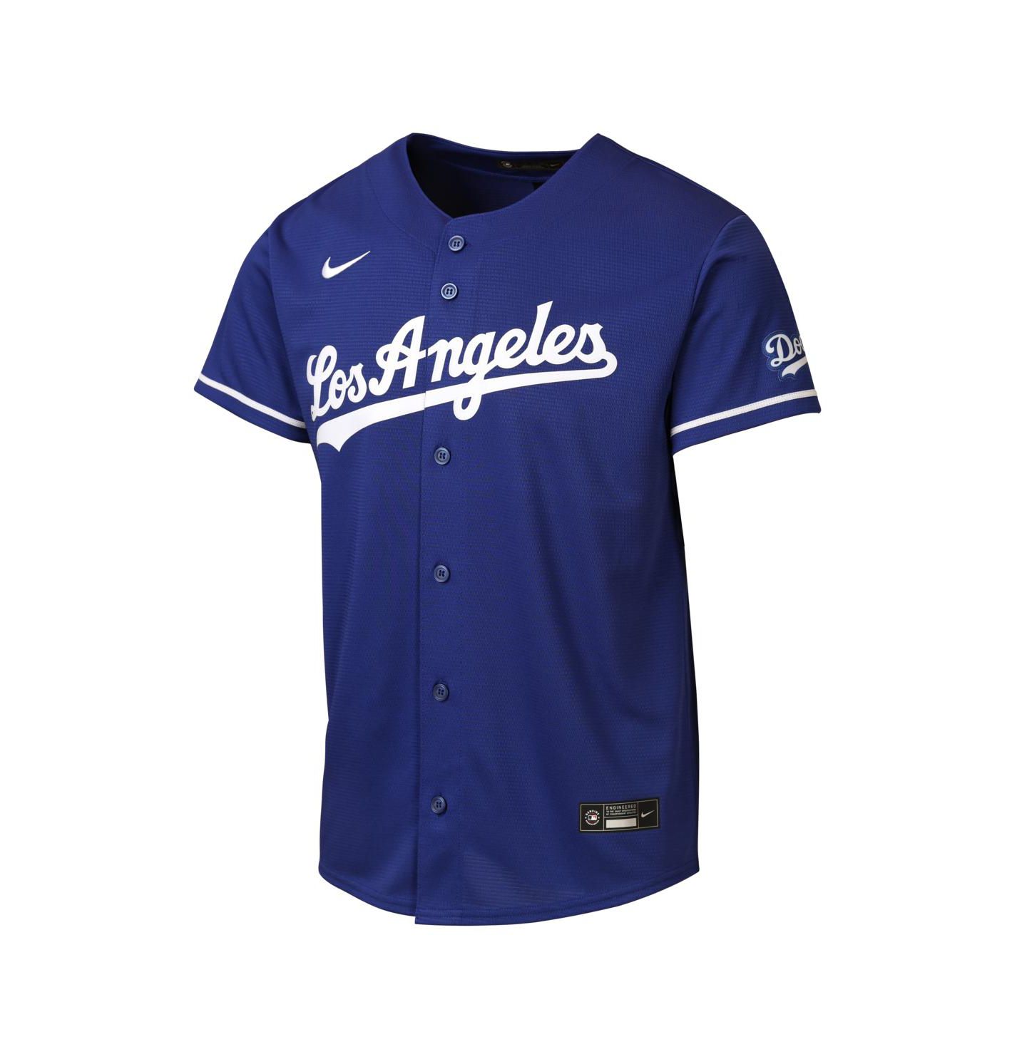 Детское джерси Nike Los Angeles Dodgers Alternate 2 Stadium, Royal — фото 2