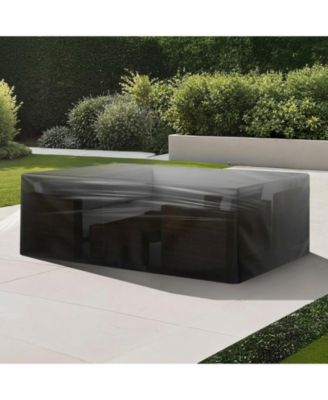 Waterproof Outdoor Table And Chairs Cover 74L x 47W x 28H in
