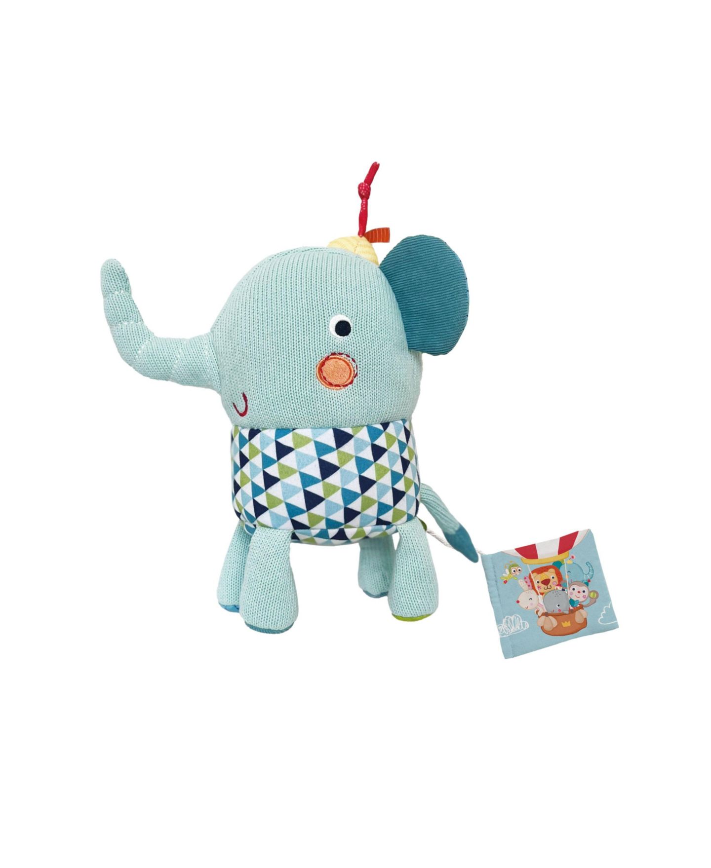 Детские мягкие игрушки Bababoo and friends Lolo Elephant Board Book and Plush, 2-Piece Set, цвет: Open Miscellaneous — фото 6