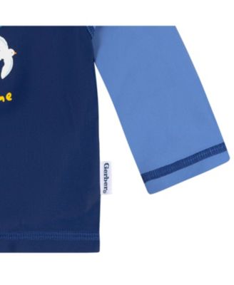 Toddler Boys 2-Piece Rashguard and Trunks Set