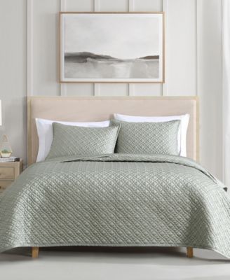 Noble Reversible 3-Piece Coverlet Set, Queen