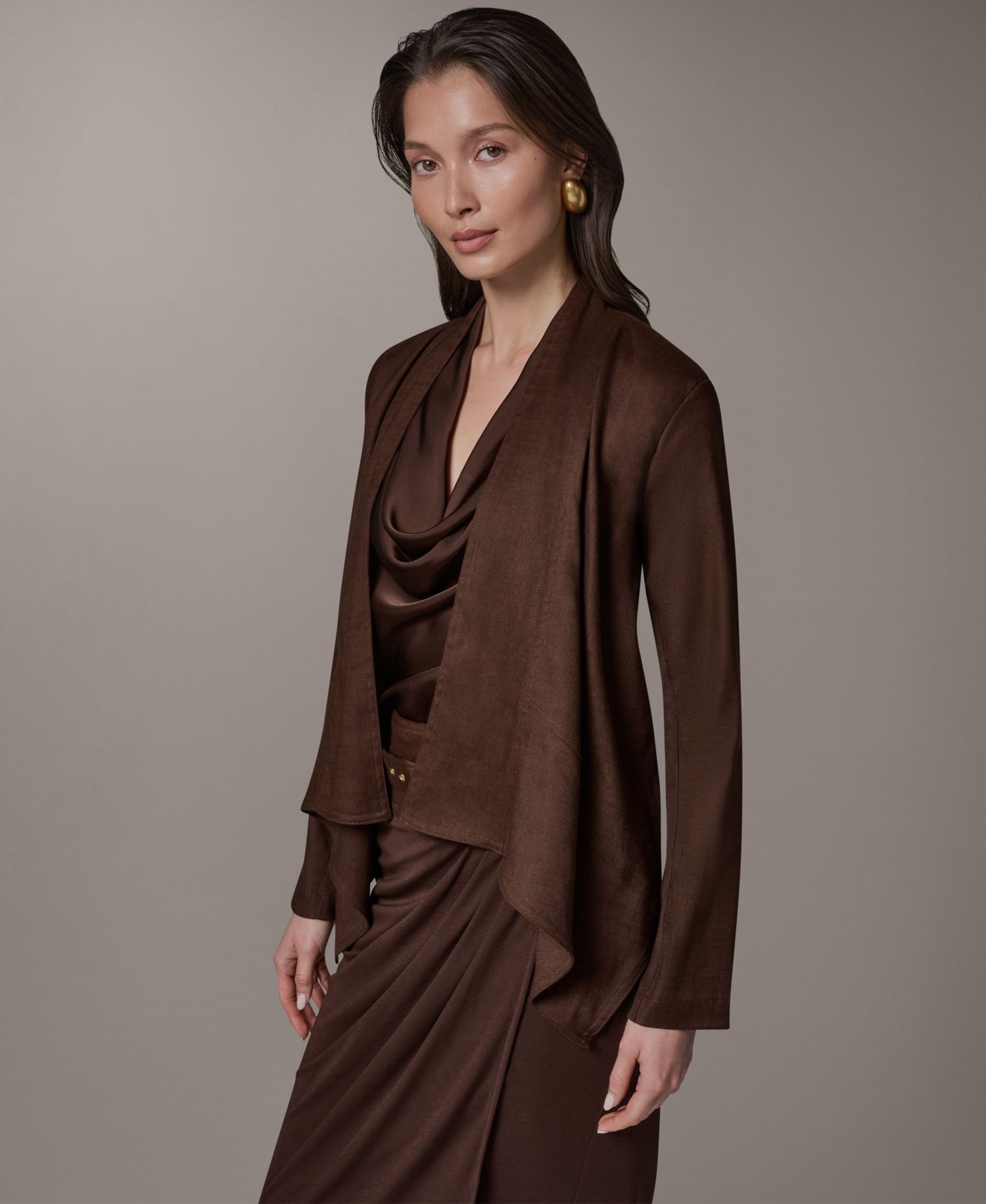 Women's Drape Front Jacket