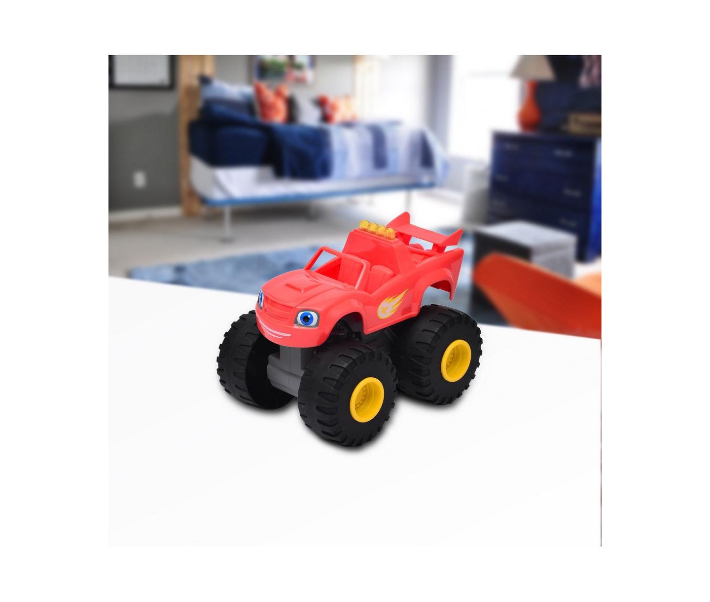 Детские игрушки Legend Toys Blaze and Zeg 1:24 Scale Lights and Sounds Free Wheels 2-Pack — фото 2