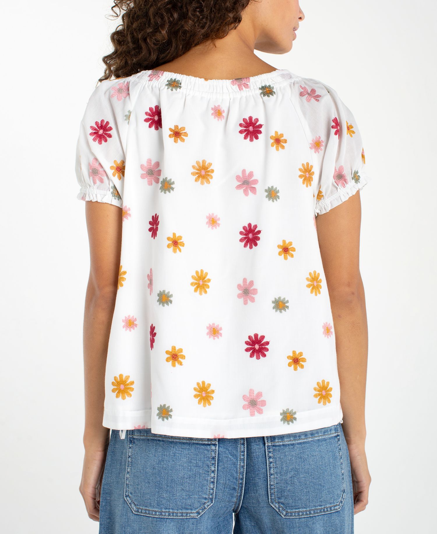 Women's Printed Short-Sleeve Top