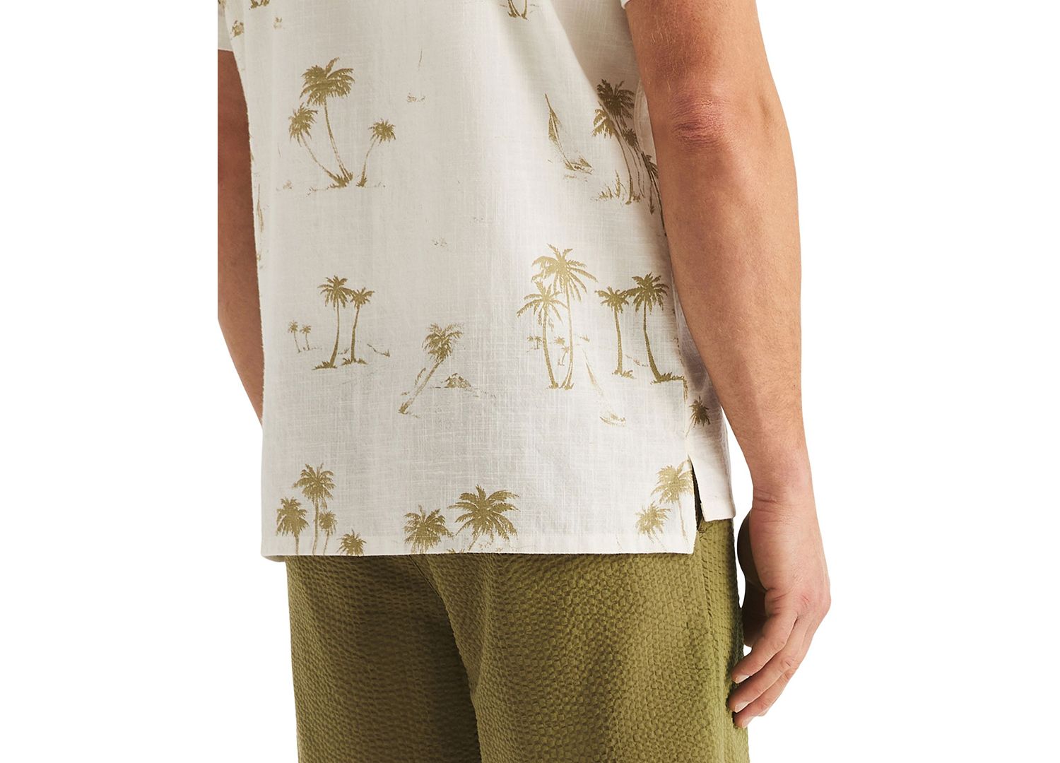 Men's Printed Short-Sleeve Shirt